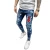 Import New Men Ripped patch elastic biker Skinny jeans Streetwear hip hop male Solid cotton Jogger denim trousers from China