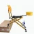 Import New multifunctional outdoor portable high quality gold folding chair for fishing chair Aluminum Alloy from China