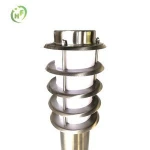 New Product White Stainless Steel Led Garden Bollard Light