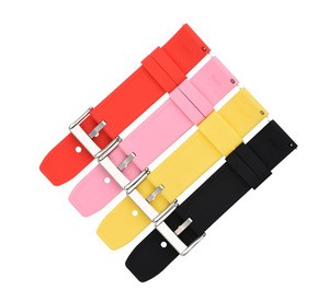 New Quick Release Silicone Strap Watch Parts Manufacturers Provide Watch Bands Custom Size