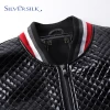 New Spring Custom Logo Business Casual PU Leather Men Blazer Jackets