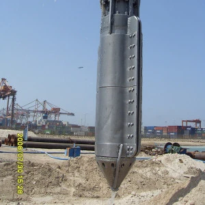 New style factory vibro piling equipment vibro pile hammer pile driver
