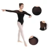 New Style Mesh Long Sleeve Ballet Training Leotard Dancewear