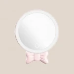 new style personalized no battery mini  led compact make up pocket mirror