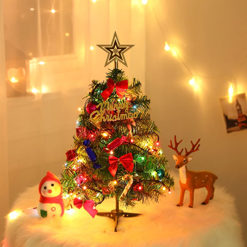 NEW YEAR Hot Selling Factory Customized Christmas trees Western Holidays Happy new year miniature christmas tree