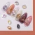 Newest natural crystal nail stone decorations three dimensional irregular nail decorations stones