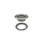 Nickel Plating Customized Iron Material Colors Eyelet Washer For Full-automatic Machine