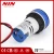 Import NIN AD101-22VAM 22mm round led indicator voltmeter ammeter digital display ampere-voltage meter indicator pilot lamp from China