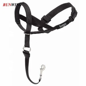 No Pull Dog Muzzle Halter With Adjustable Dog HeadCollar for Chewing Biting