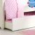 Import No.1618  Popular Design Children Solid Wood Trundle Day bed from China