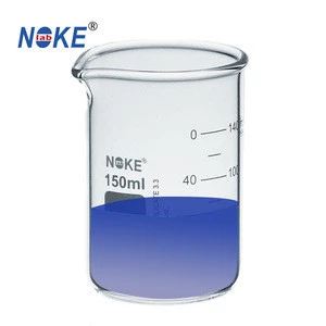 NOKE LAB borosilicate 3.3 Glass 150ml beaker