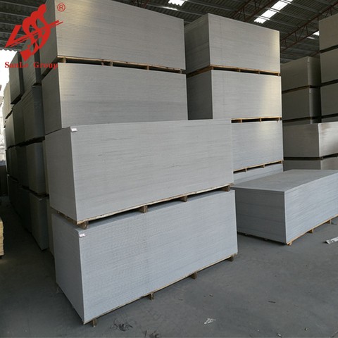 Non-asbestos Interior fiber cement board facade fireproof fiber concrete board