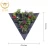 Import nonwoven fabric pot hanging garden bags felt vertical wall strawberry plant grow bag from China