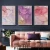 Import Nordic Colorful Golden Scandinavian Poster Modern Abstract Canvas Painting Wall Art Print Pictures for Living Room Home Decor from China