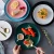 Import Nordic Dinnerware Irregularity Colorfu Pasta Dish Ceramic Dinner Steak Plates for restaurant from China
