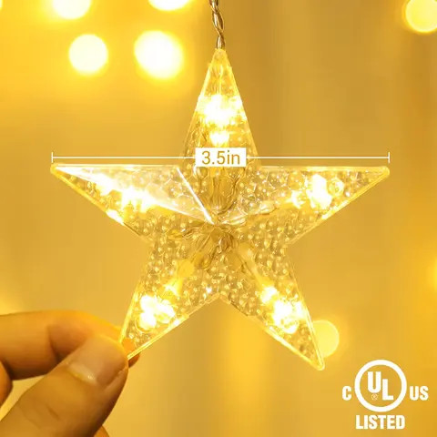 Window Falling Lights Buy Northland Christmas Indoor Window 5 Falling Star Battery Powered ...