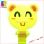 Import Novelty yellow color hand clapper soap bubble toy from China