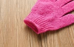 Nylon Polyester Exfoliating Wash Skin SPA Foam Bath Shower Gloves