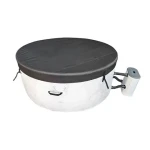 OEM manufacturers can customize outdoor PVC material inflatable heated bathtub