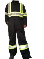 OEM Plus Size American Work Wear Heavy Duty Canvas Coveralls Reflective Safety Hi Vis Uniforms Work Wear