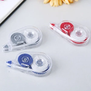 Office Correction Supplies Mini Cute Transparent Correction Tape Roller