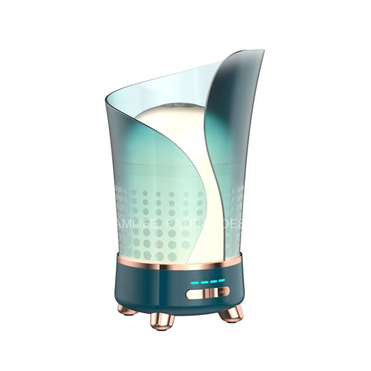 Olamlife 300ml Electric Air Essential Oil Diffuser Home Smart Diffuser Difuser Ultrasonic Therapy Mini Humidifier