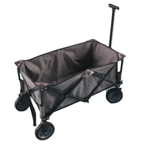 Outdoor  beach wagon 4 wheels  garden trolley / four wheel folding garden tool cart
