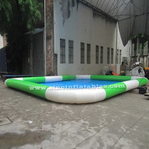 outdoor large blow up inflatable kiddie swimming pool for playing water