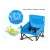 Import Outdoor n indoor 600D Oxford easy folding safety belt baby beach camping booster seat from China