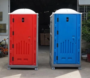 Outdoor public plastic portable/mobile squat toilet size