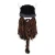 Import OXGIFT Wholesale Factory Price Amazon Handmade yarn beard devil bull horn christmas funny party hats from China