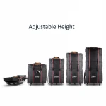 Packable Foldable Wheeled Expandable Travelling Duffel Luggage Trolley Bag