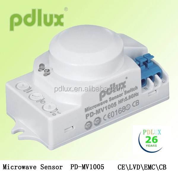PD-MV1005 360 degree 12V/DC ceiling mounted HF microwave doppler radar sensor,radar motion sensor