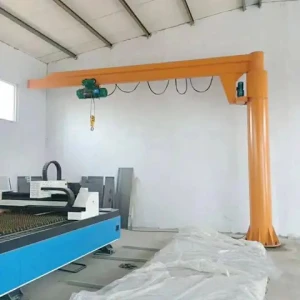 Pendant Control Electric Floor Mobile jib crane Free Standing, Small Jib Crane