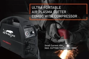 Pilot ARC 40 amp portable air plasma cutter with built in compressor for car body repairing