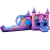 Import Pink princess bounce house combo,inflatable jumping castle combo,inflatable bouncer slide for kids from China