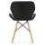 Import Plastic Chair PU Leather With Eiffell Legs PU Leather Dinning Chairs from China