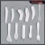 Import plastic cream spatula, plastic pp ps cosmetic face cream spatulas little spoon from China