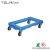 Import plastic industrial dolly portable trolleys hand truck transportation cart from China