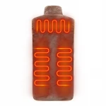 Plus size sleeveless jacket usb charging vetement pour femme crop top vestes pour femme womens heated usb heating vest