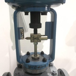 Pneumatic Control Valve with Positioner Operated Stainless Steel Diaphragm Valve