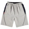 Polyester Woven Piped Trim Boys Plain Shorts