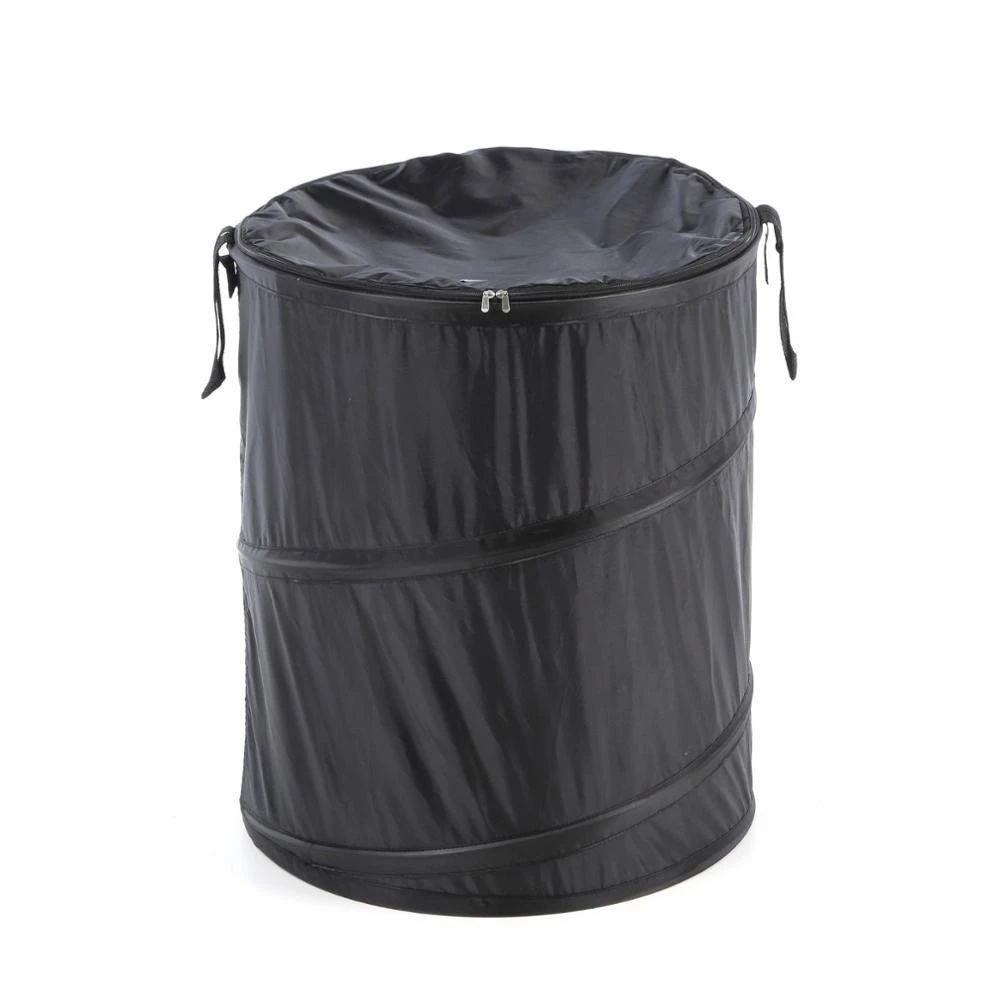 Pop Up Hamper Laundry Basket,Storage Bin with zipper cover