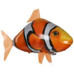 Popular radio remote control inflatable flying fish shark fish toys blimp balloon
