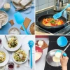 Popular Set of 5 Silicone Kitchen Utensil Set Cooking Tools