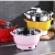 Import Portable Colorful electric Muti cooker hot pot pan cooking pots with stainless steel mini food Steamer set from China