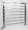 Powder coating balcony balustrade design mental steel rod bar railings