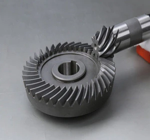 Precision cylindrical cast iron gear with CNC Hobbing