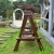 Import Prefabricated antique indoor outdoor patio swing design vacation handing adult wooden swing 2 seat wood garden swing from China