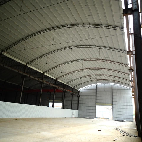 prefabricated low cost steel industrial shed designs for sale